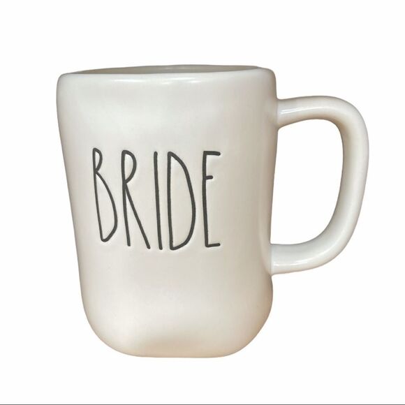 RAE DUNN White Bride Mug NWOT - Picture 1 of 3